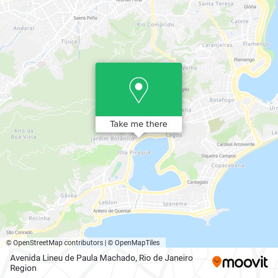 Avenida Lineu de Paula Machado map