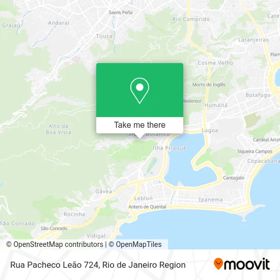 Rua Pacheco Leão 724 map