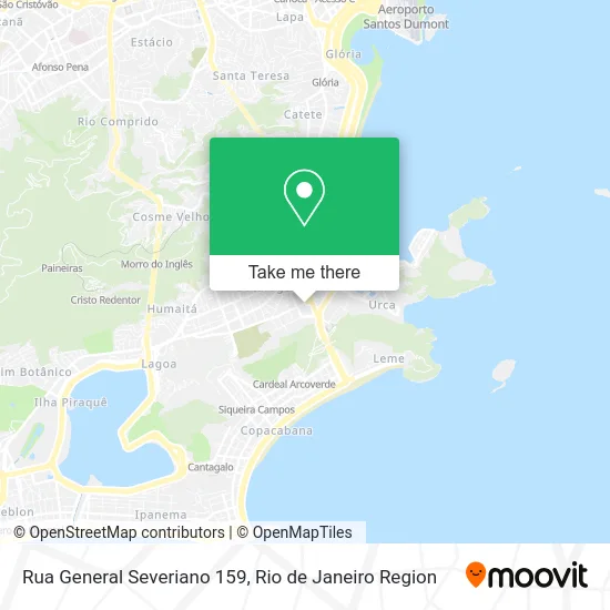 Rua General Severiano 159 map