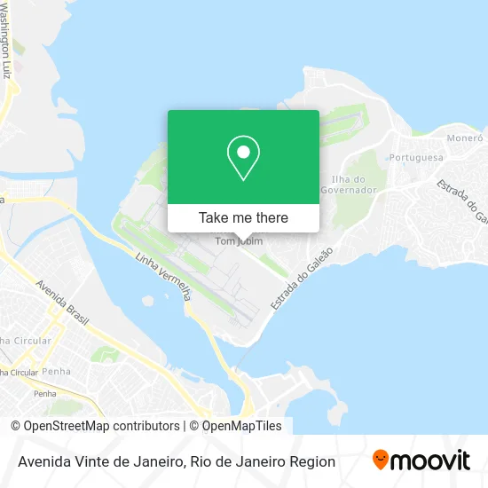 Avenida Vinte de Janeiro map