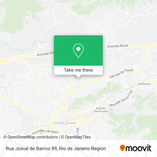 Rua Josué de Barros 99 map