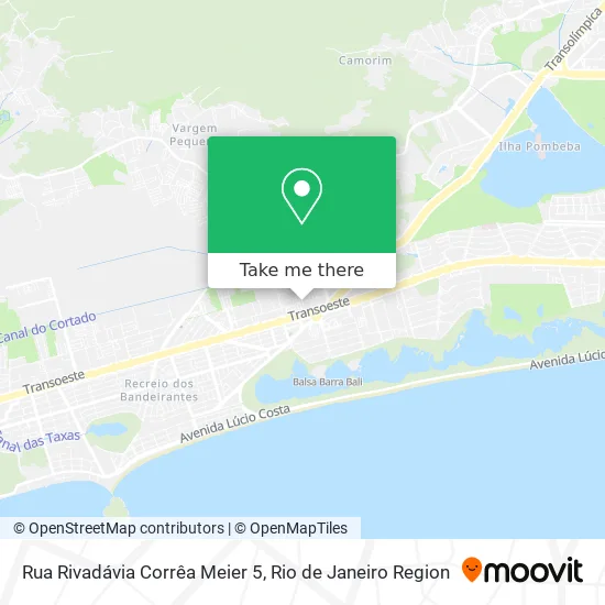 Rua Rivadávia Corrêa Meier 5 map