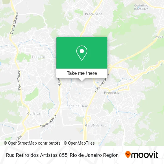 Rua Retiro dos Artistas 855 map