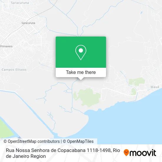 Rua Nossa Senhora de Copacabana 1118-1498 map