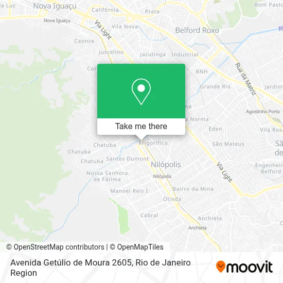 Avenida Getúlio de Moura 2605 map