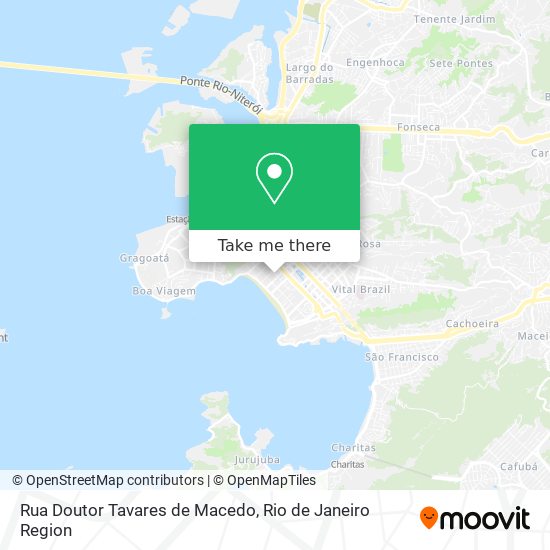 Mapa Rua Doutor Tavares de Macedo