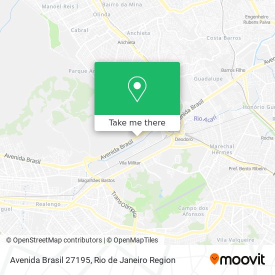Mapa Avenida Brasil 27195