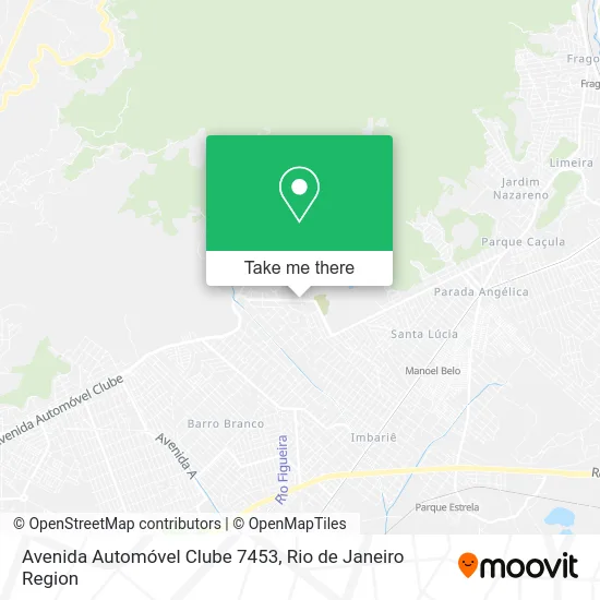 Avenida Automóvel Clube 7453 map