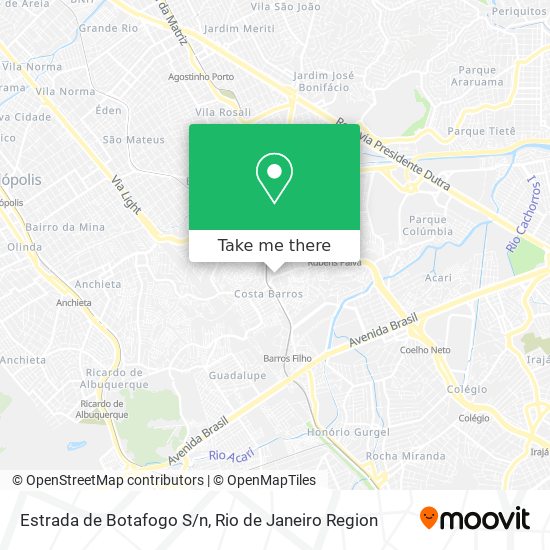 Estrada de Botafogo S/n map