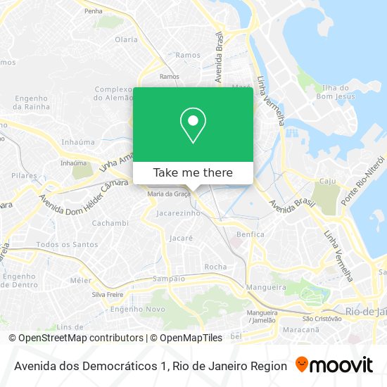 Avenida dos Democráticos 1 map