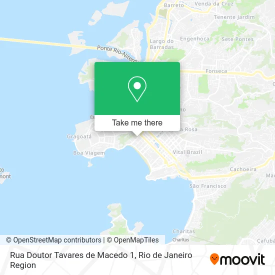 Rua Doutor Tavares de Macedo 1 map