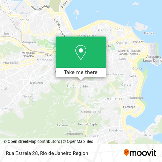 Rua Estrela 28 map