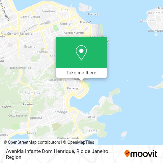 Avenida Infante Dom Henrique map