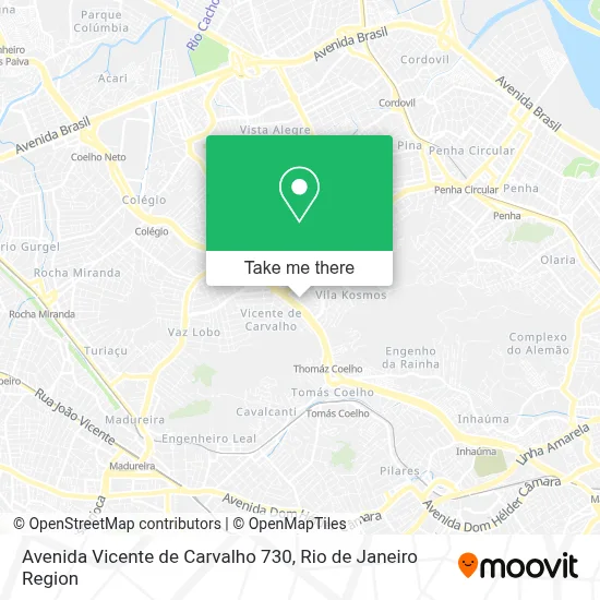 Avenida Vicente de Carvalho 730 map
