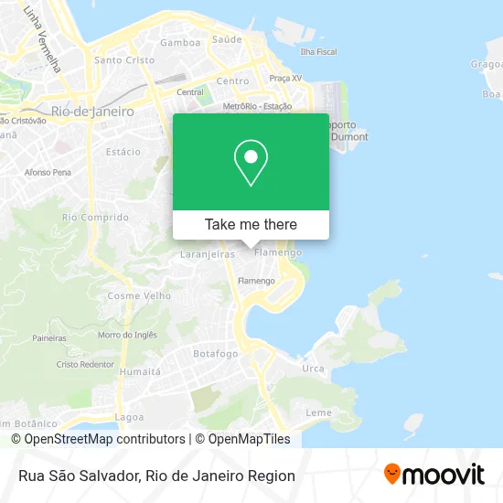 Rua São Salvador map
