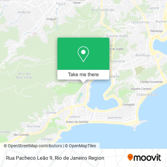 Rua Pacheco Leão 9 map