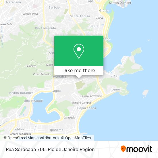 Mapa Rua Sorocaba 706