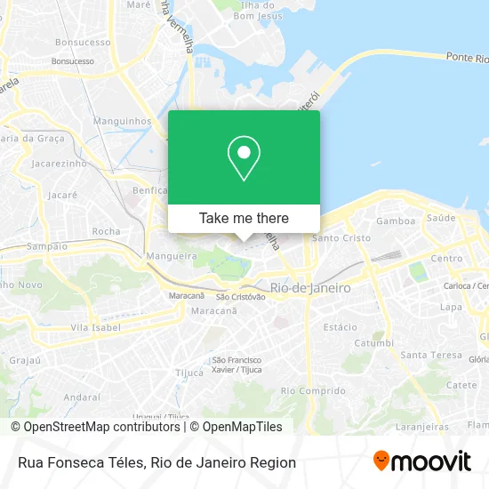 Rua Fonseca Téles map