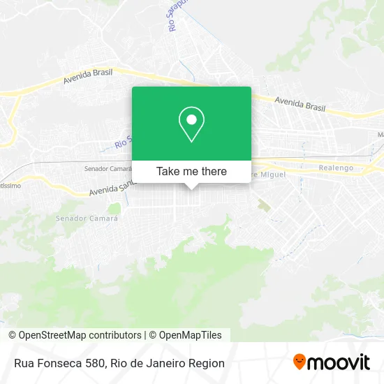 Rua Fonseca 580 map