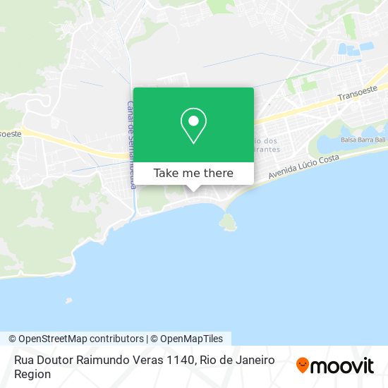 Rua Doutor Raimundo Veras 1140 map