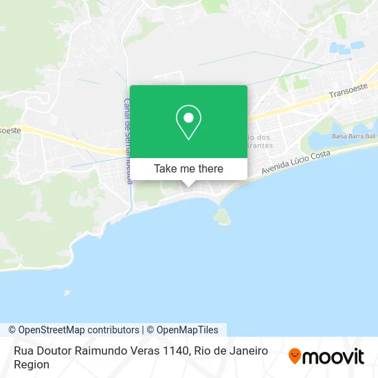 Rua Doutor Raimundo Veras 1140 map