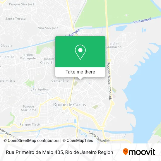 Rua Primeiro de Maio 405 map