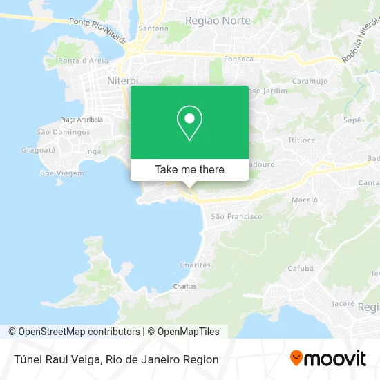 Túnel Raul Veiga map