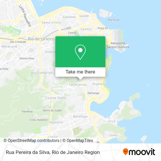 Rua Pereira da Silva map