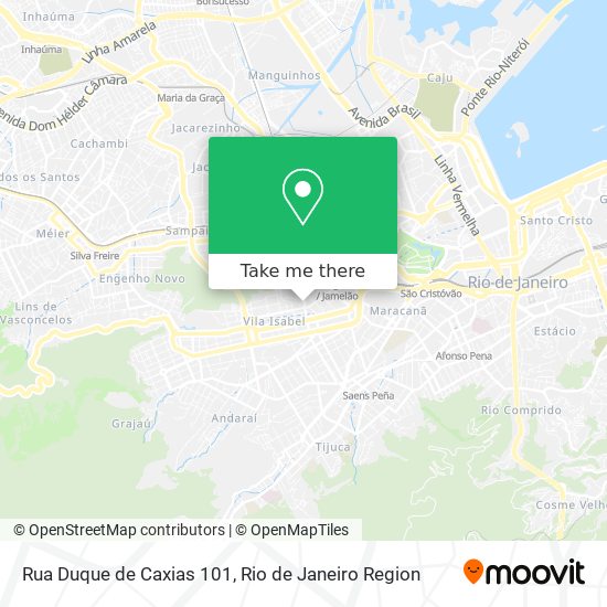 Mapa Rua Duque de Caxias 101