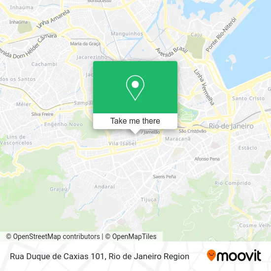 Rua Duque de Caxias 101 map