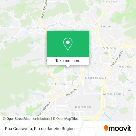 Rua Guaravera map