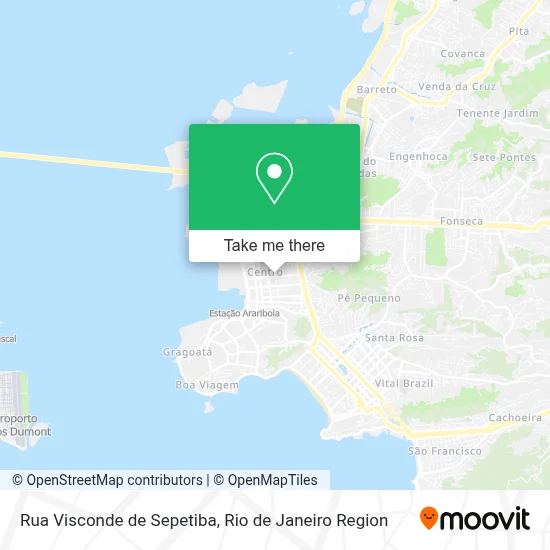 Rua Visconde de Sepetiba map