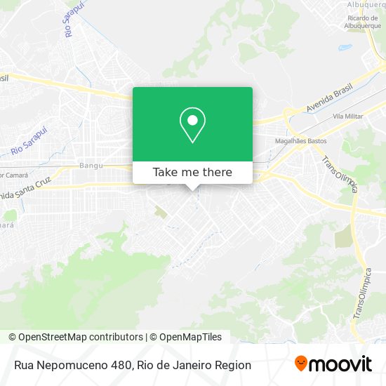 Rua Nepomuceno 480 map