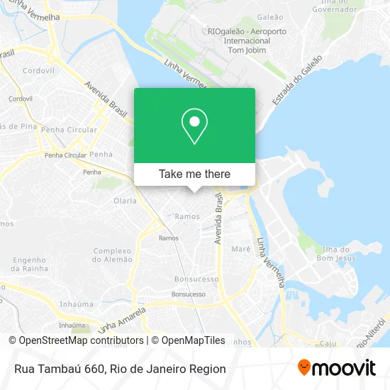Rua Tambaú 660 map
