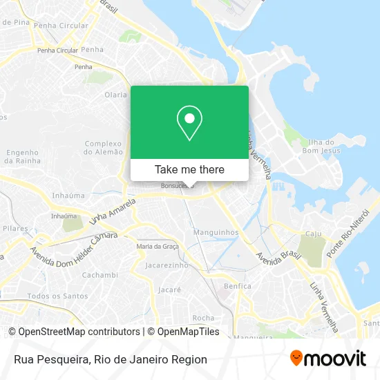 Rua Pesqueira map