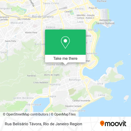 Rua Belisário Távora map