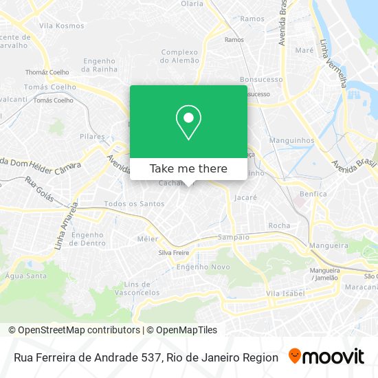 Rua Ferreira de Andrade 537 map