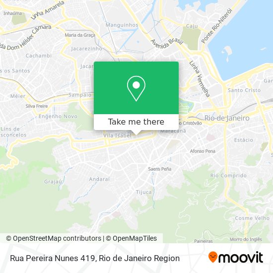 Rua Pereira Nunes 419 map