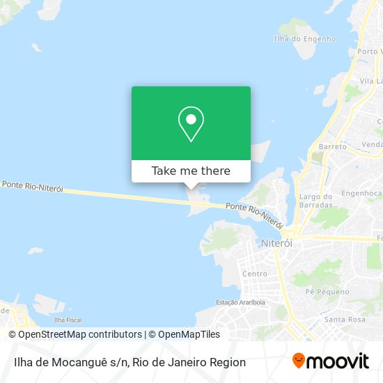Mapa Ilha de Mocanguê s/n