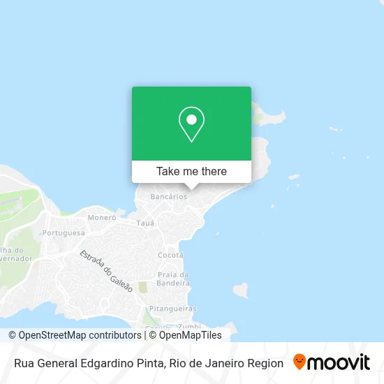 Rua General Edgardino Pinta map