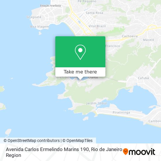 Avenida Carlos Ermelindo Marins 190 map