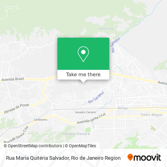 Mapa Rua Maria Quitéria Salvador