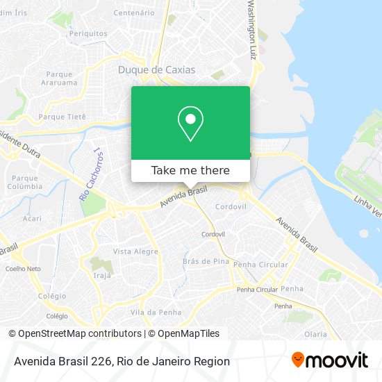 Mapa Avenida Brasil 226