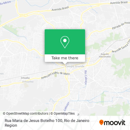 Rua Maria de Jesus Botelho 100 map