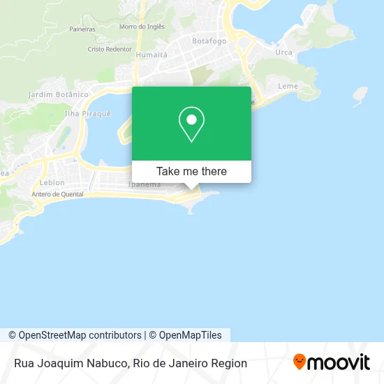 Rua Joaquim Nabuco map