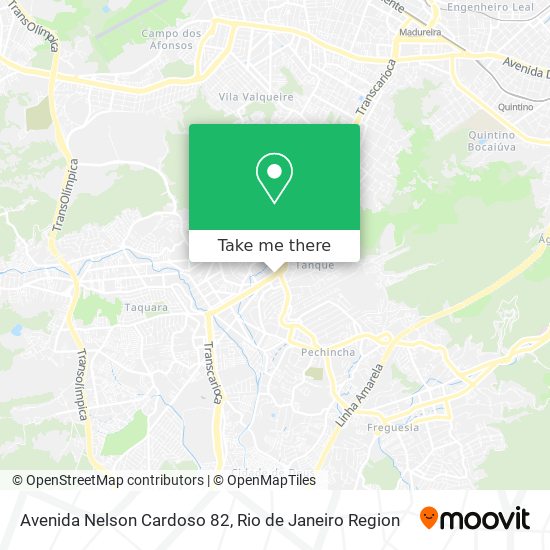 Avenida Nelson Cardoso 82 map