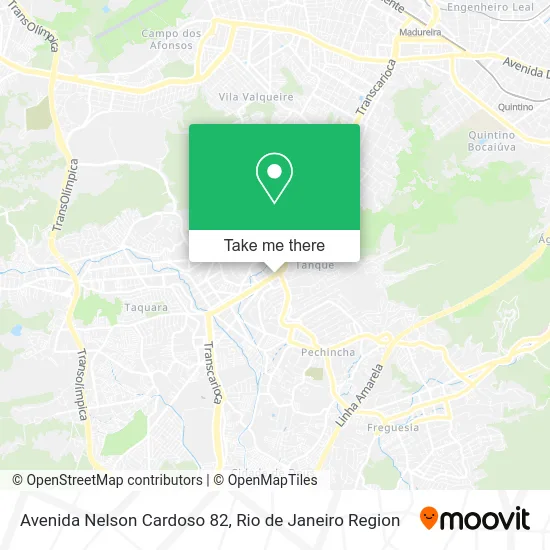 Avenida Nelson Cardoso 82 map