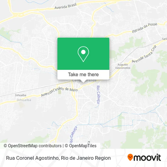 Rua Coronel Agostinho map