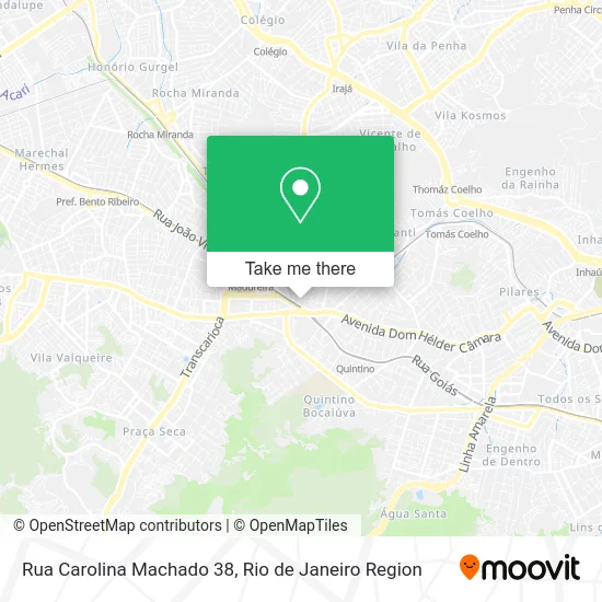 Rua Carolina Machado 38 map
