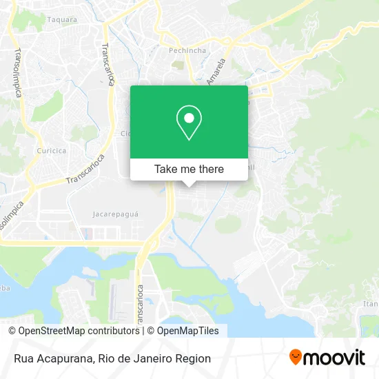 Rua Acapurana map